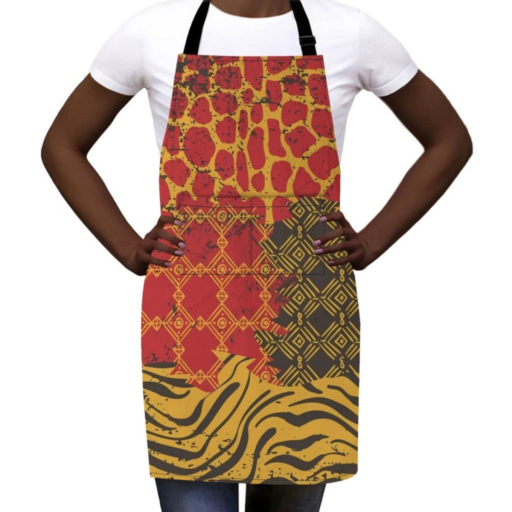 African Culture Art Print Apron