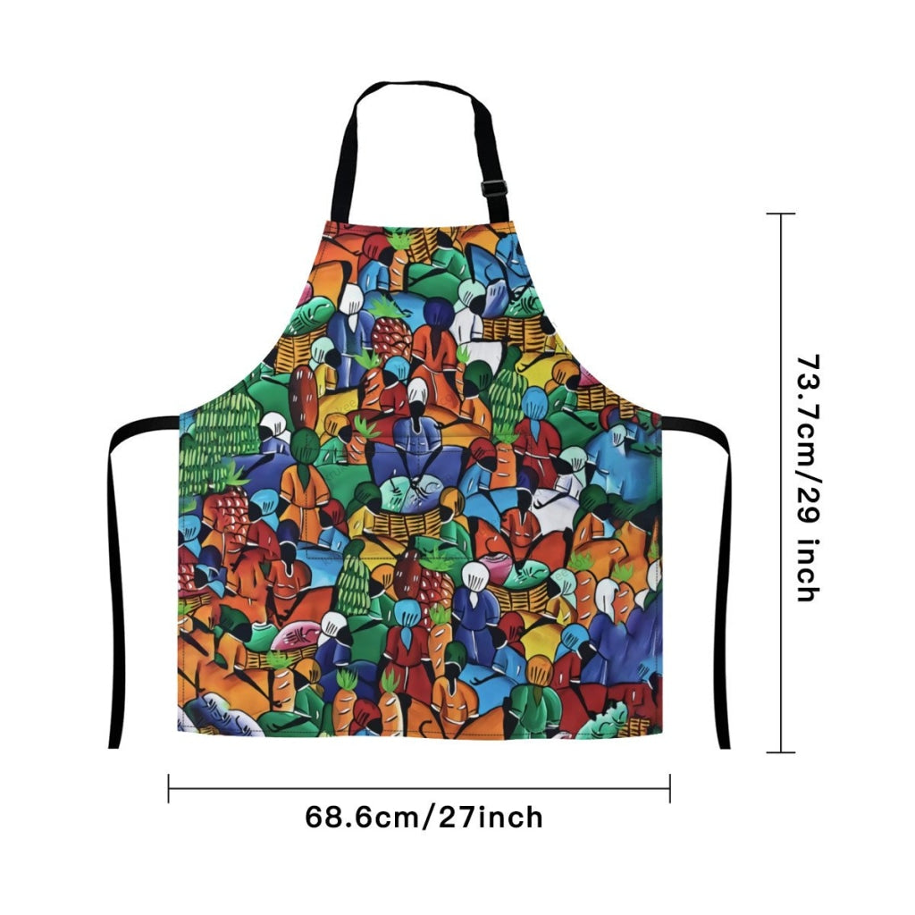 African Culture Art Print Apron