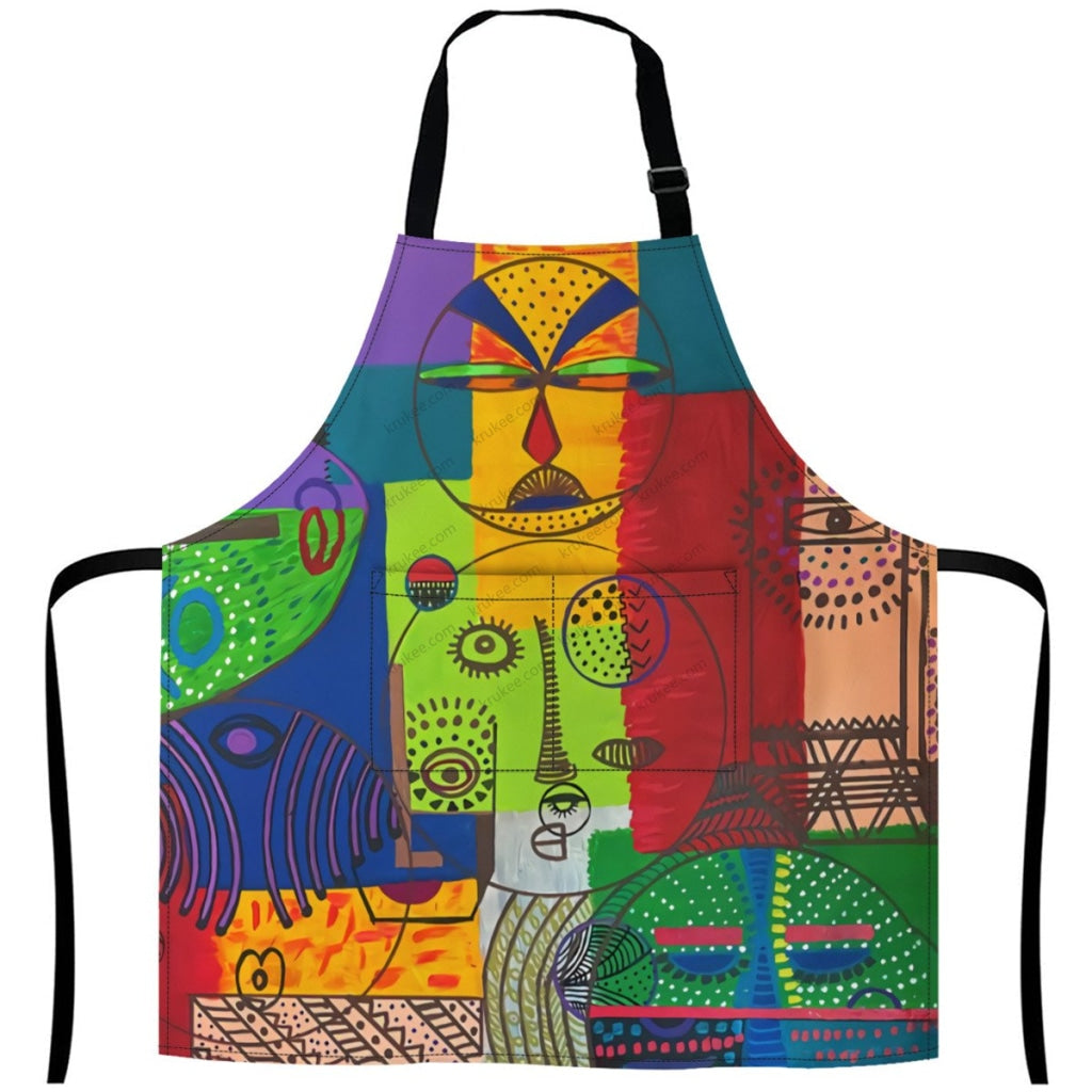 African Culture Art Print Apron