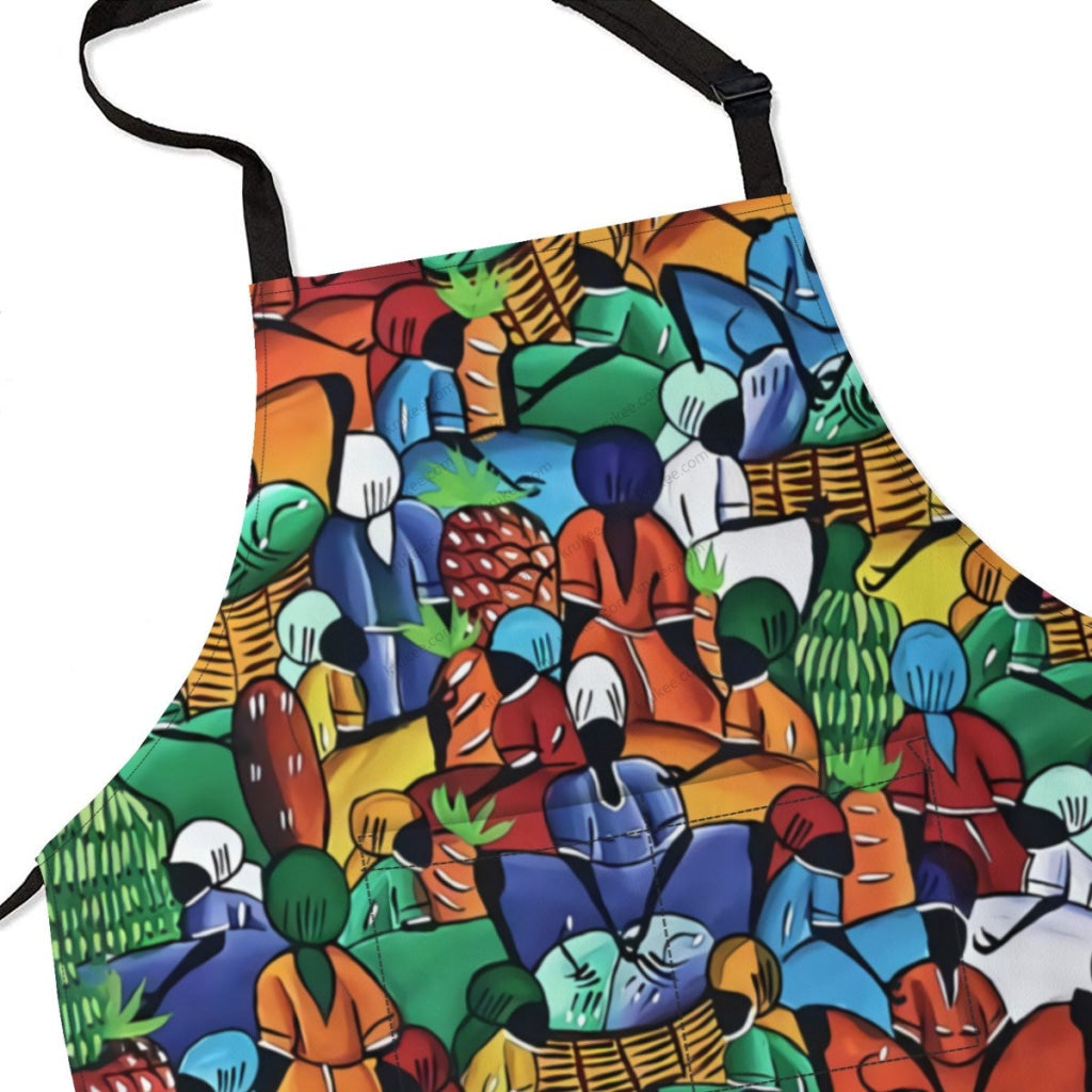 African Culture Art Print Apron