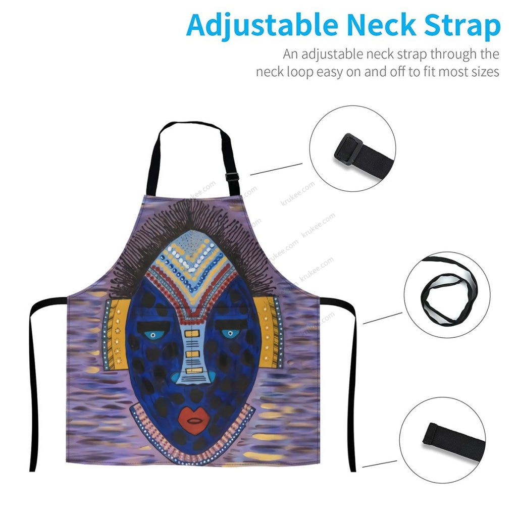 African Culture Art Print Apron