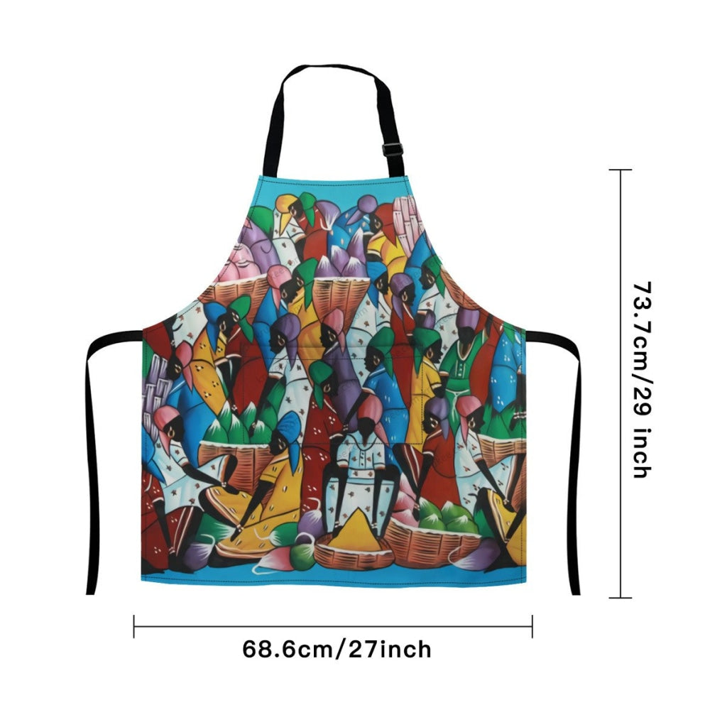 African Culture Art Print Apron