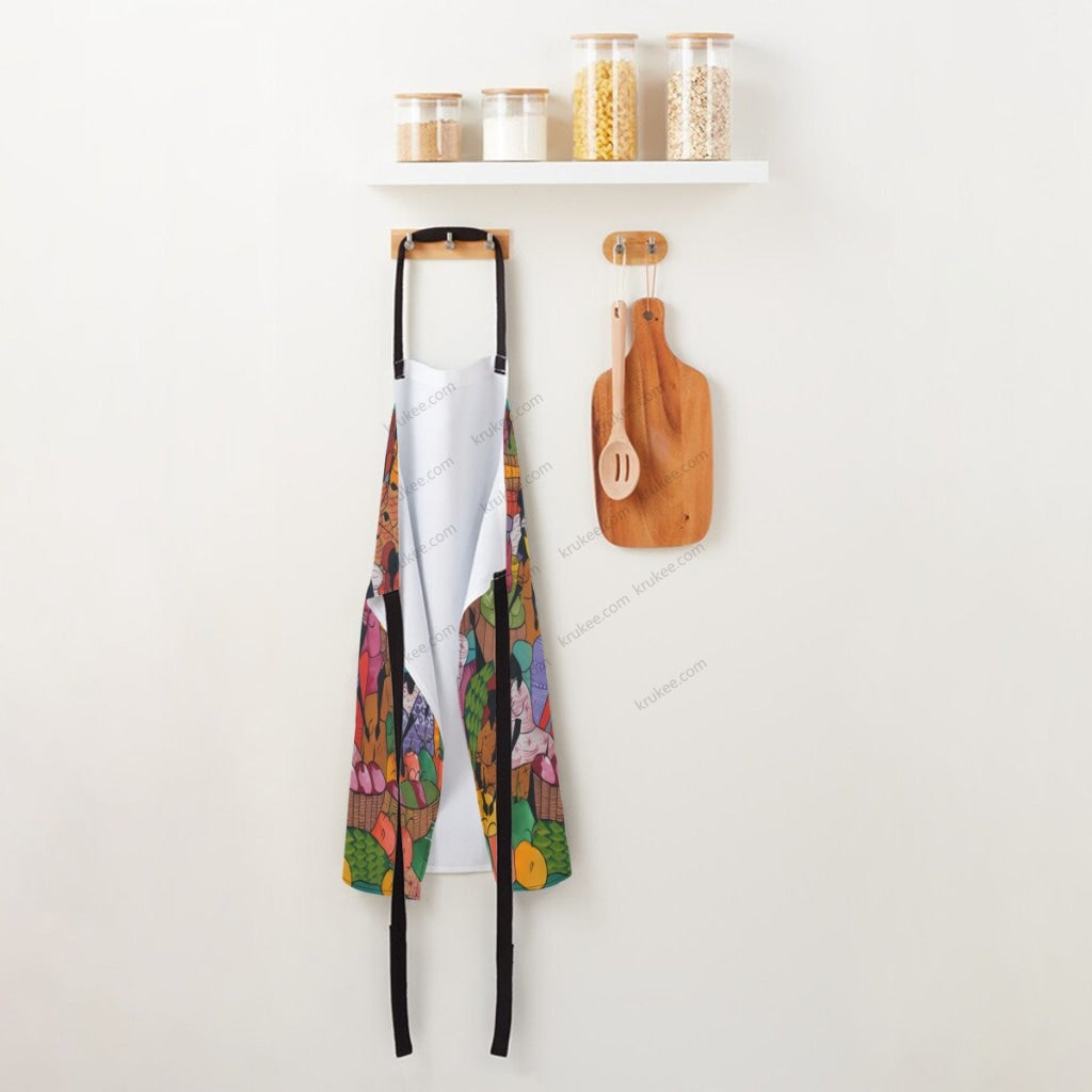African Culture Art Print Apron