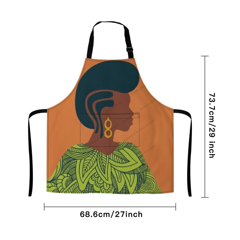 African Culture Art Print Apron