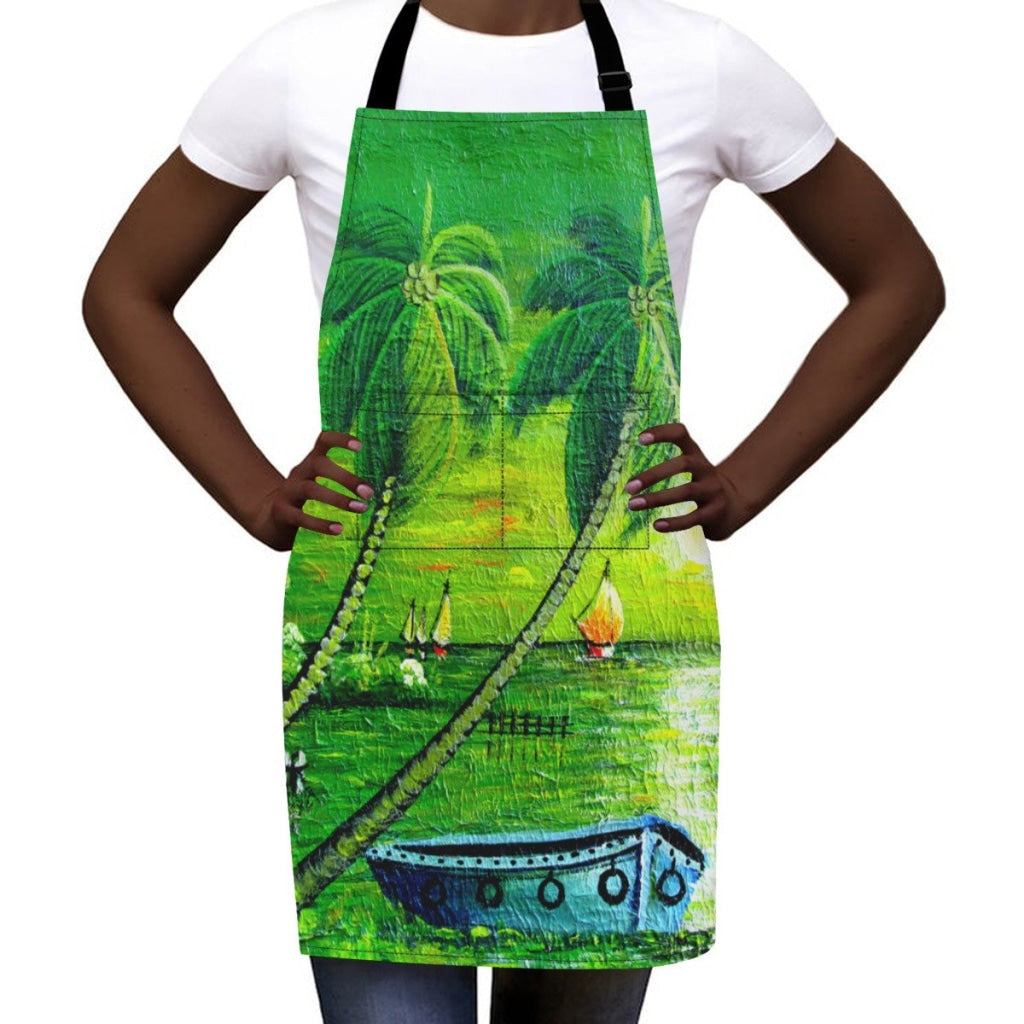 African Culture Art Print Apron