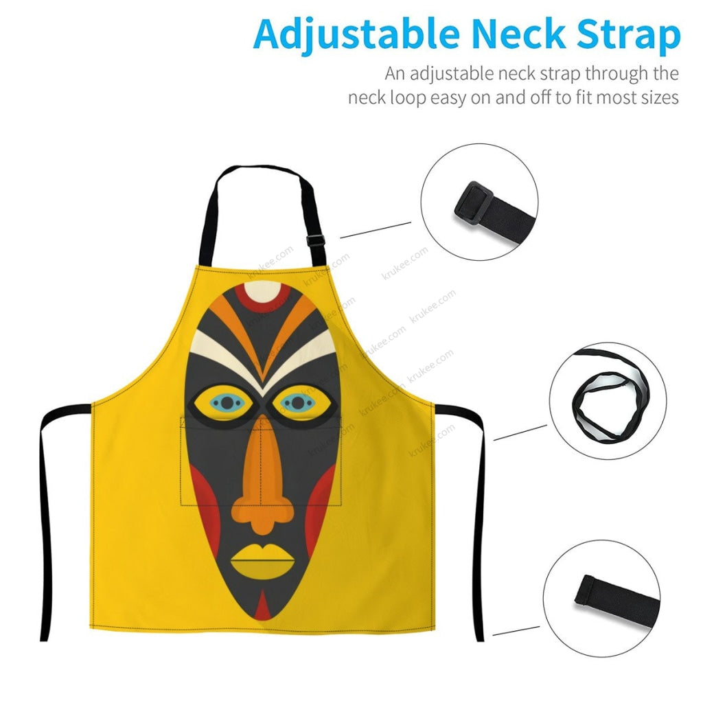 African Culture Art Print Apron