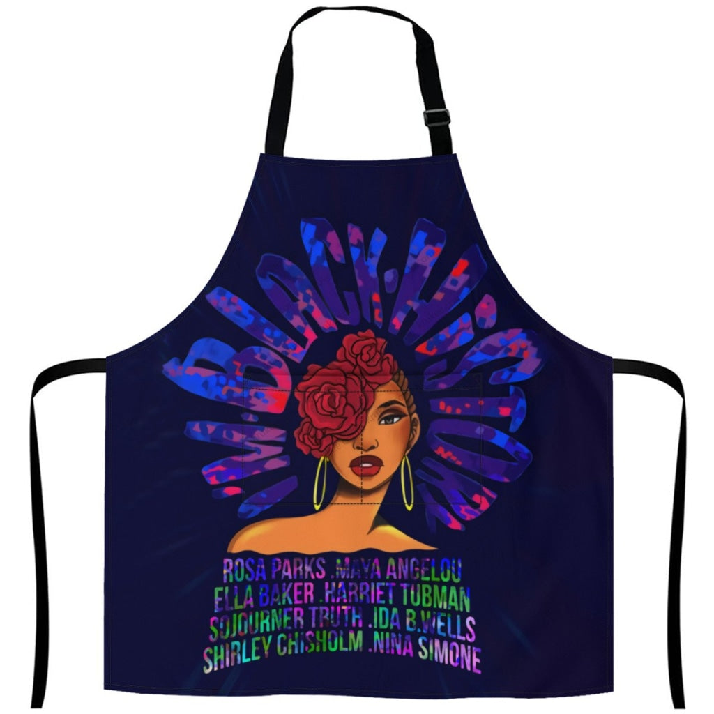 African Culture Art Print Apron