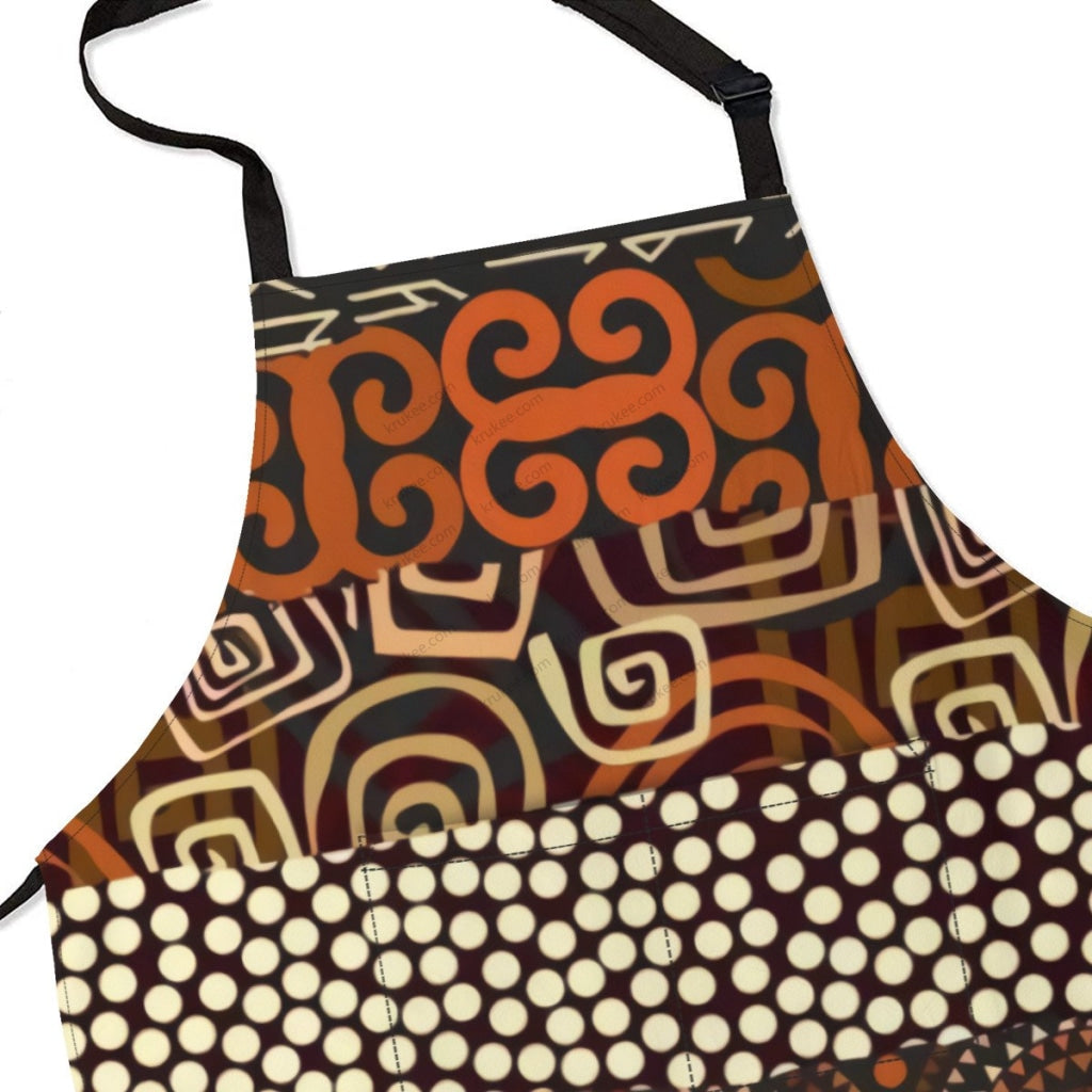 African Culture Art Print Apron