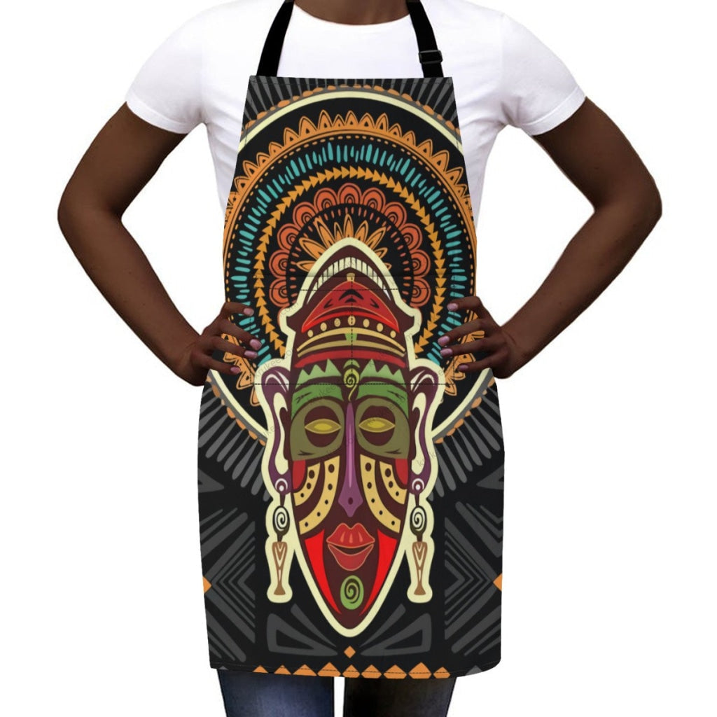 African Culture Art Print Apron