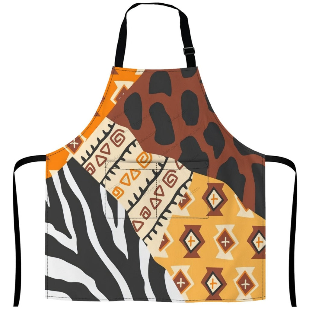 African Culture Art Print Apron