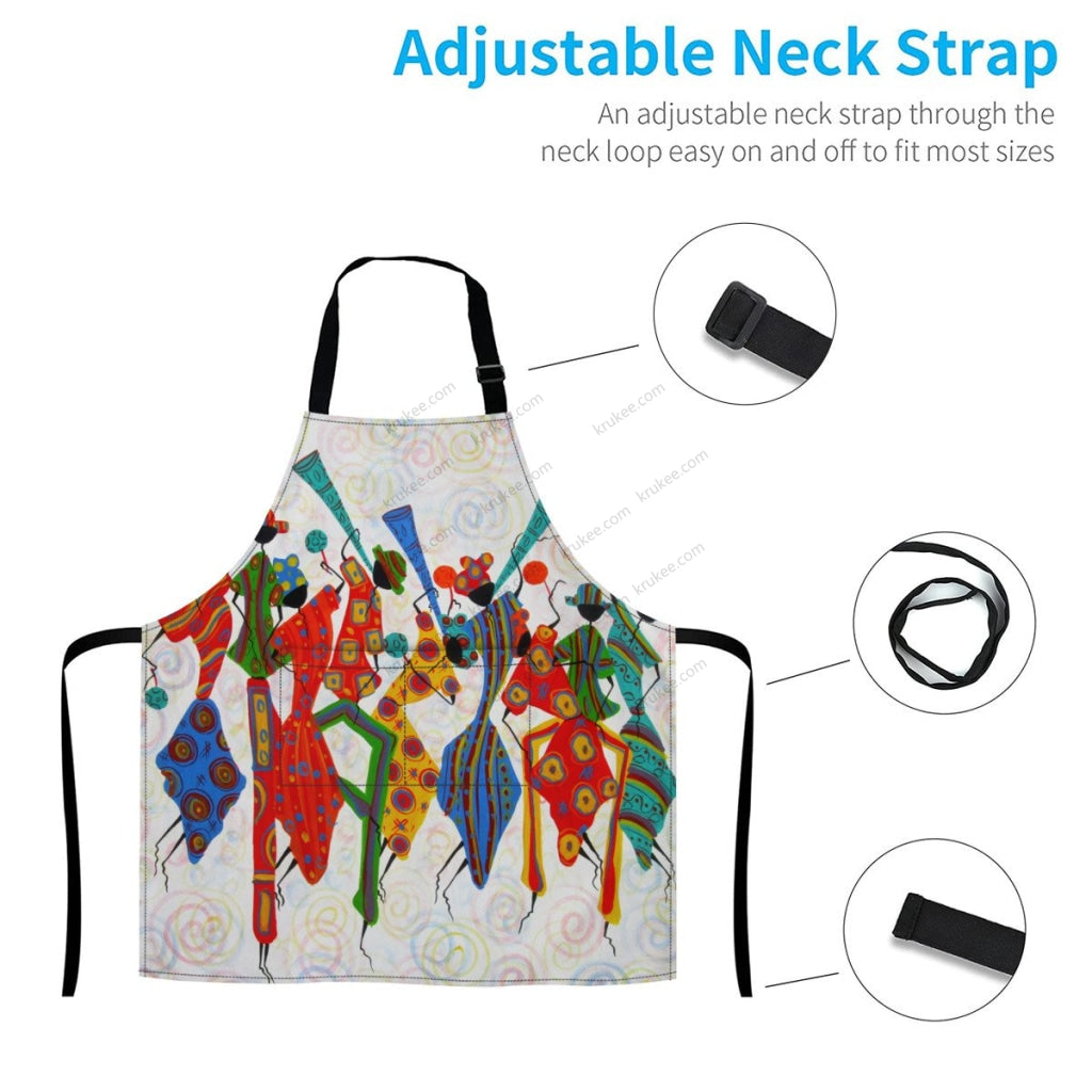 African Culture Art Print Apron
