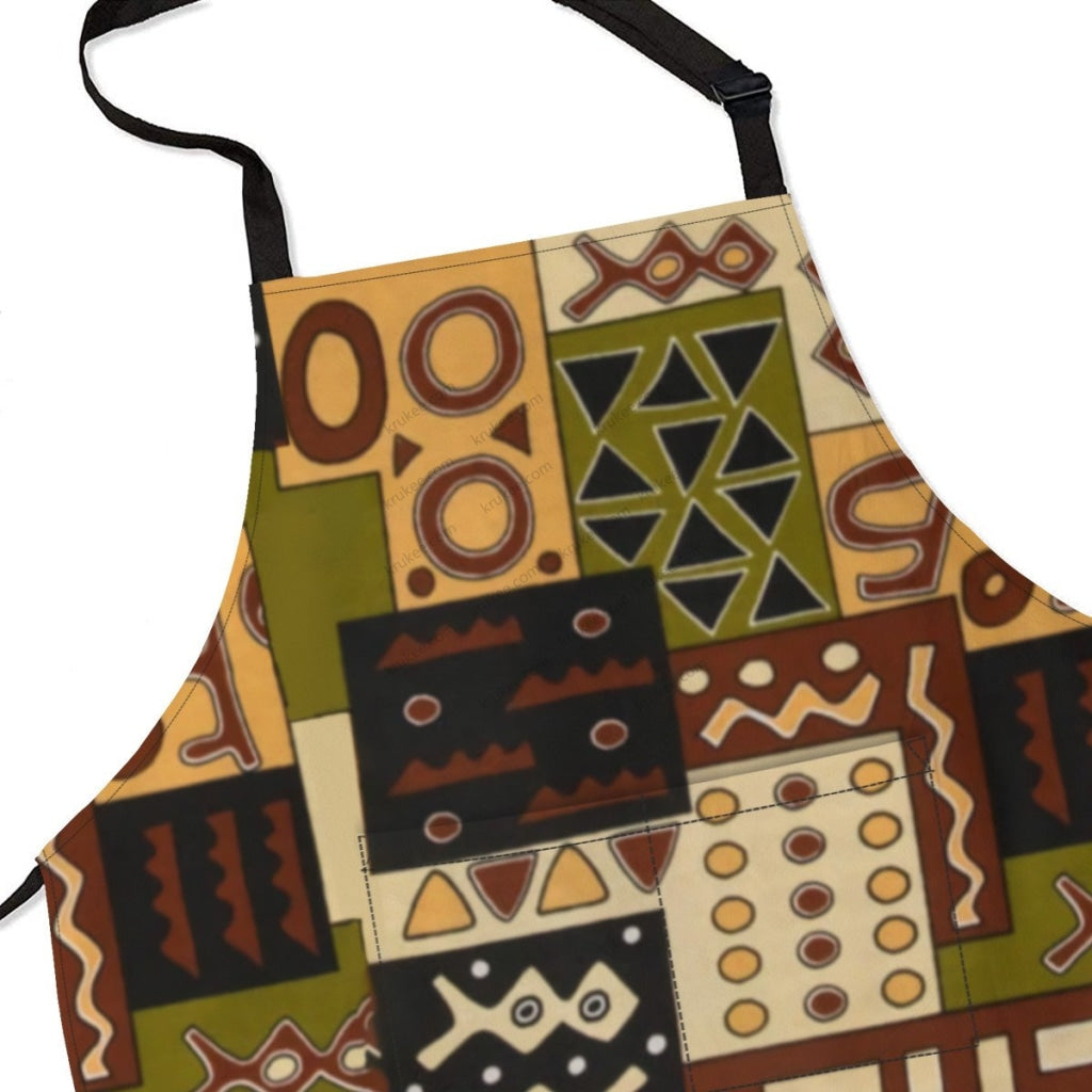 African Culture Art Print Apron