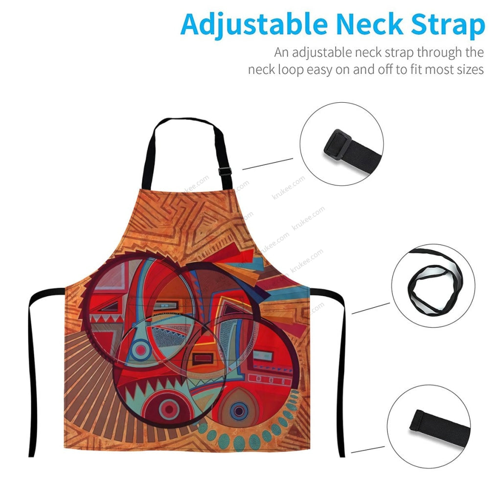 African Culture Art Print Apron