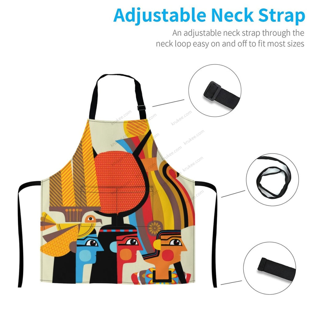 African Culture Art Print Apron