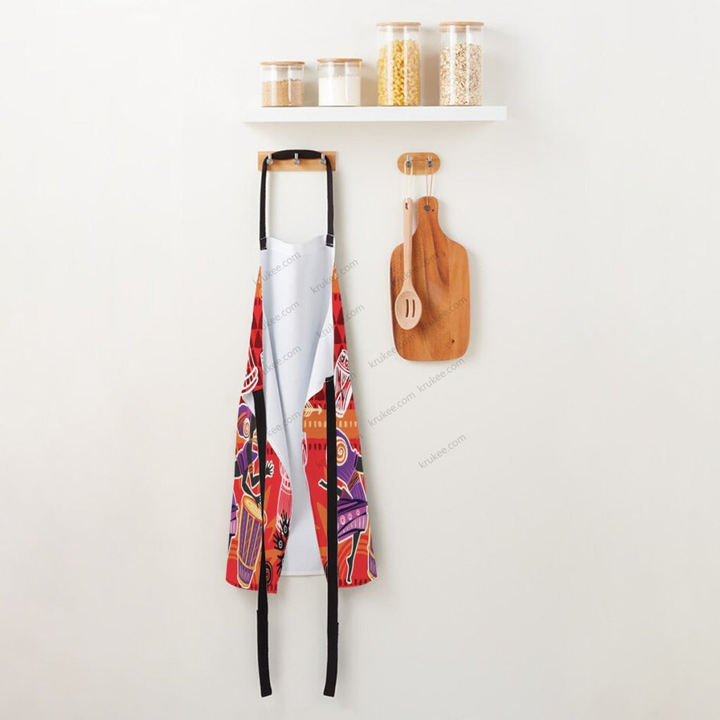 African Culture Art Print Apron