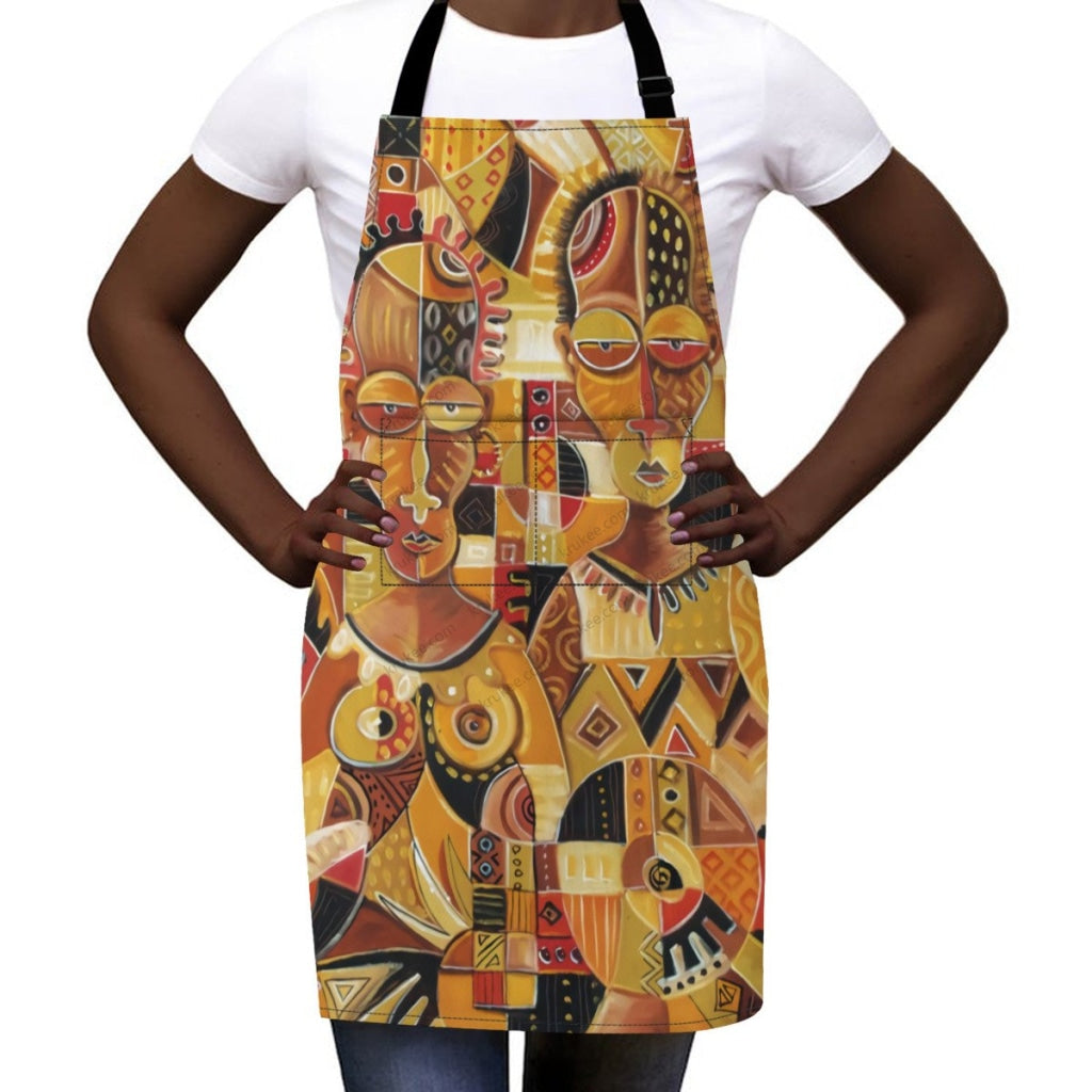 African Culture Art Print Apron