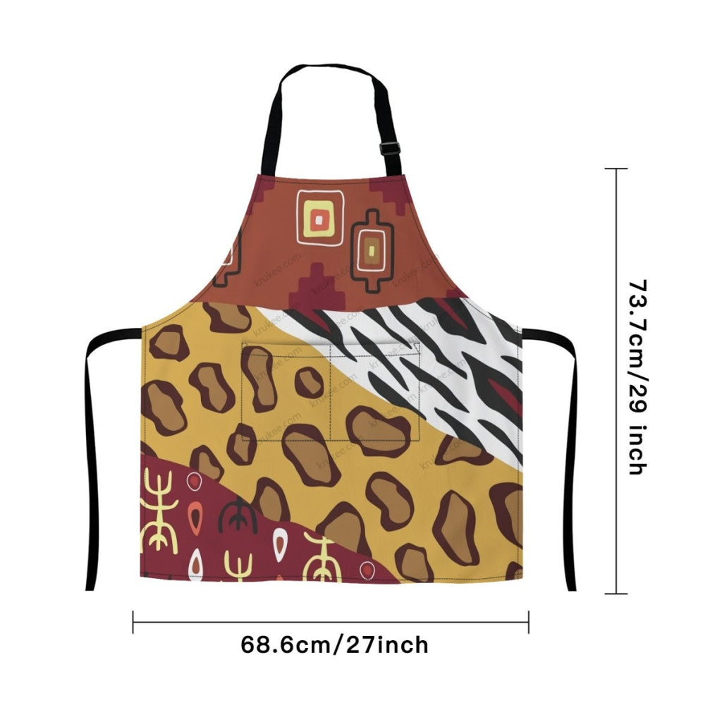 African Culture Art Print Apron