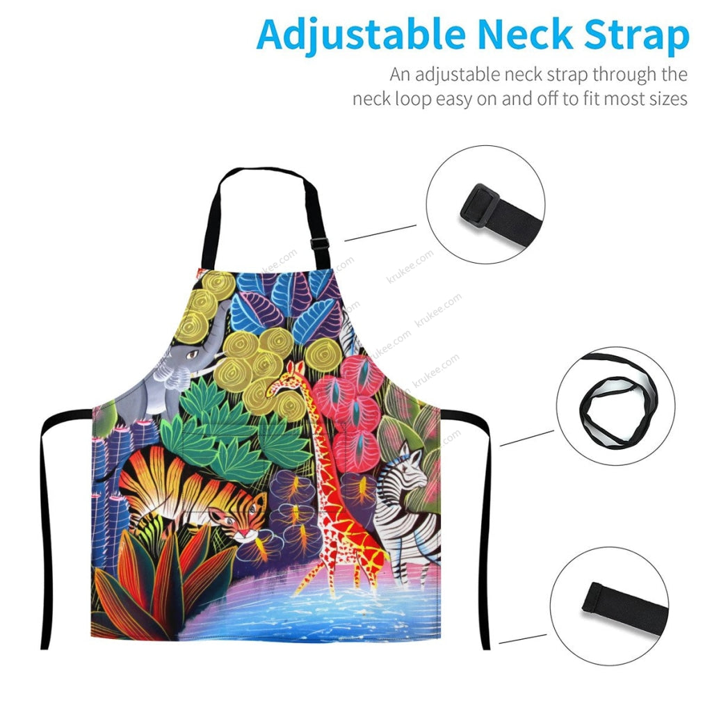 African Culture Art Print Apron