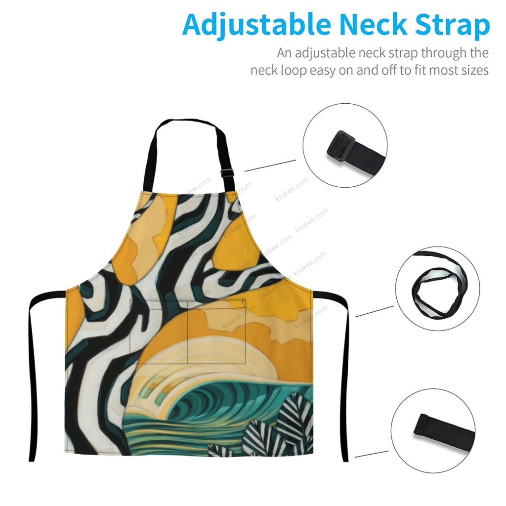 African Culture Art Print Apron