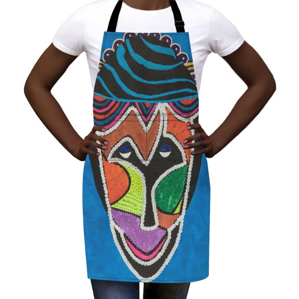 African Culture Art Print Apron