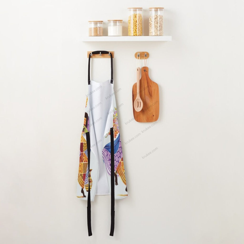 African Culture Art Print Apron