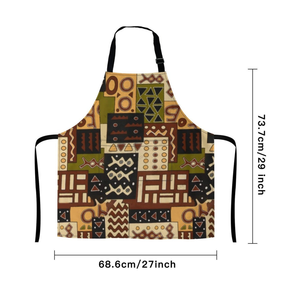 African Culture Art Print Apron