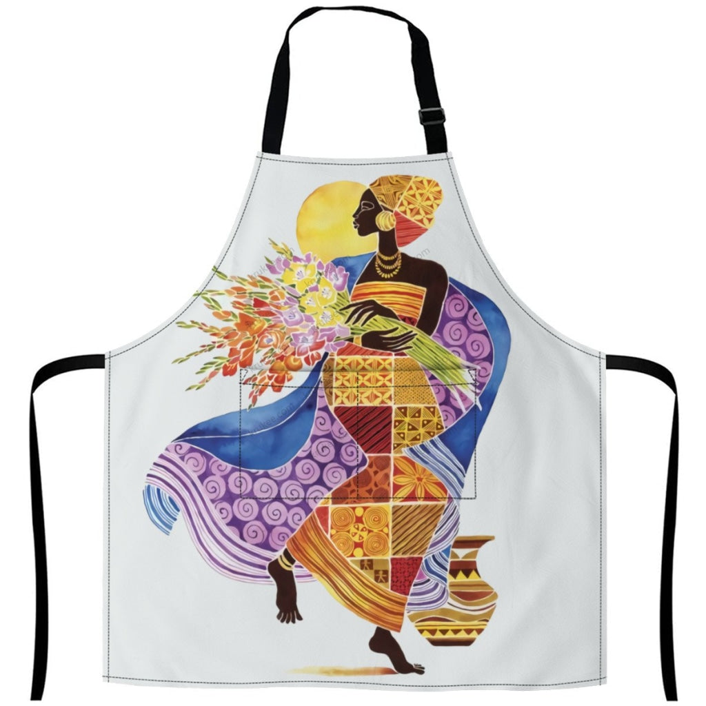 African Culture Art Print Apron