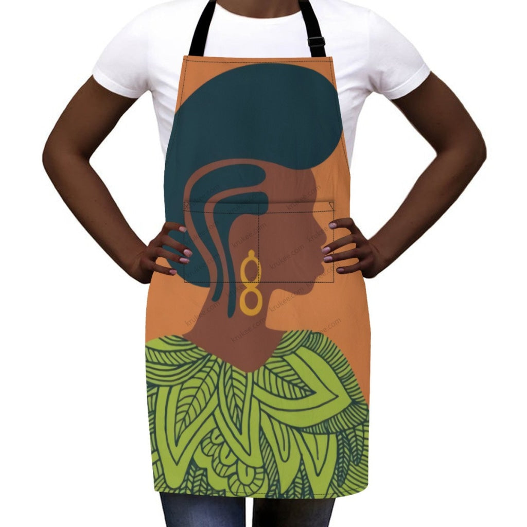 African Culture Art Print Apron
