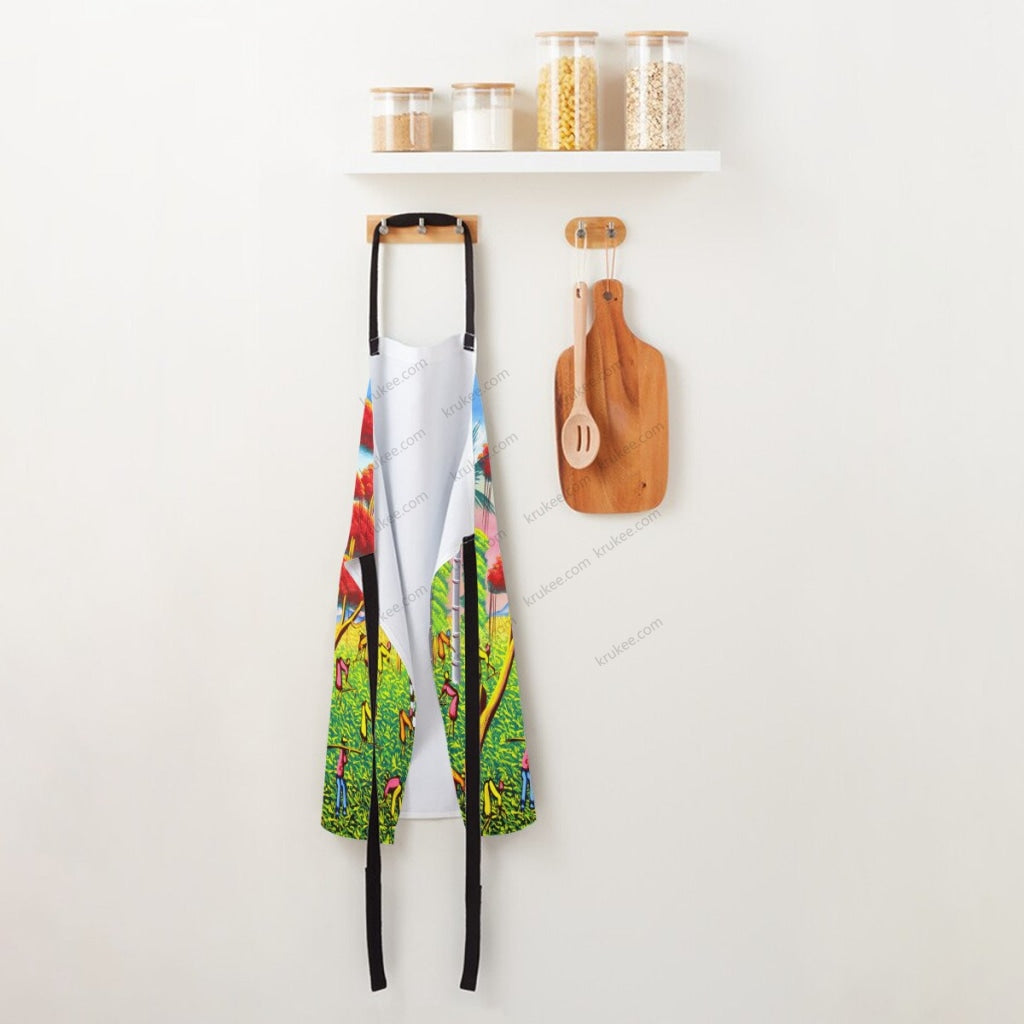 African Culture Art Print Apron