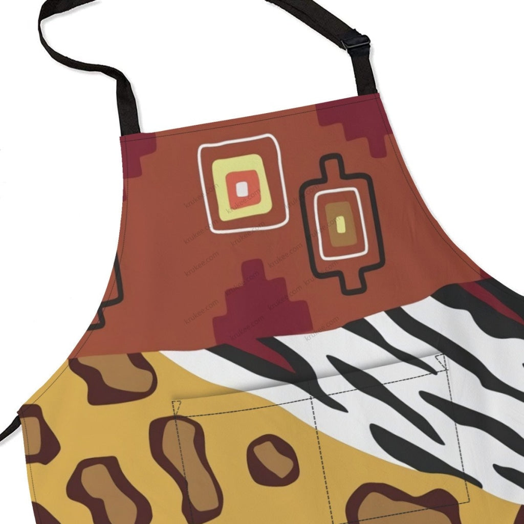 African Culture Art Print Apron