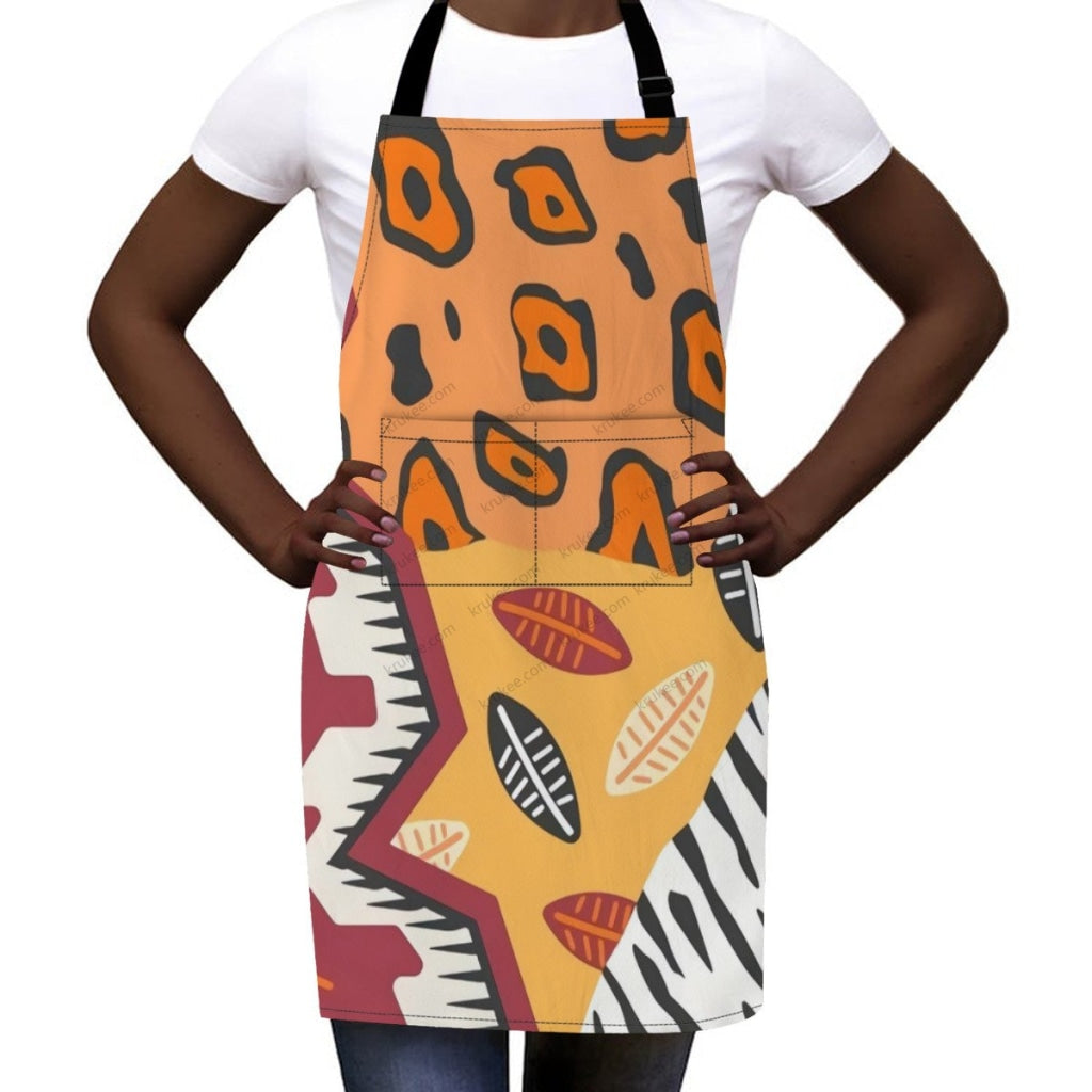 African Culture Art Print Apron