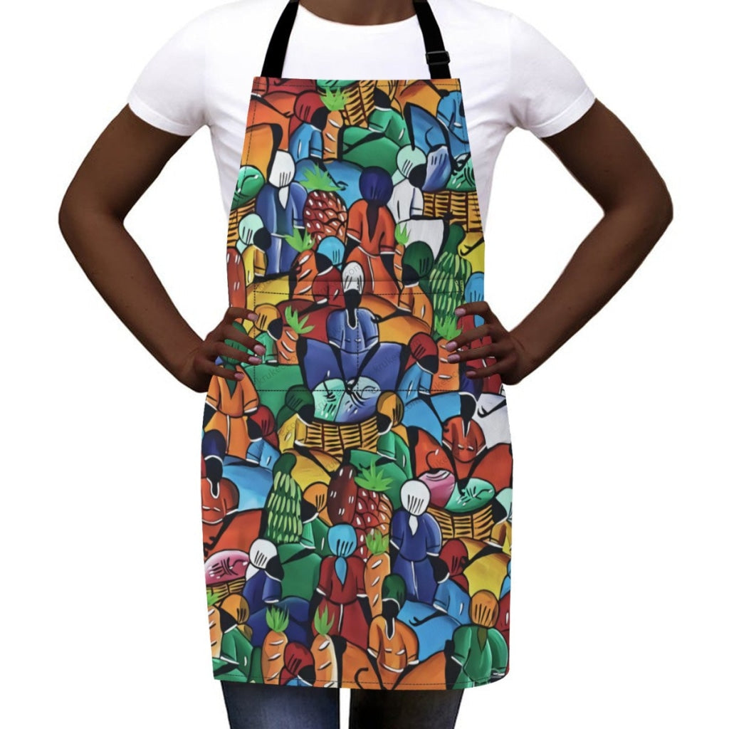African Culture Art Print Apron