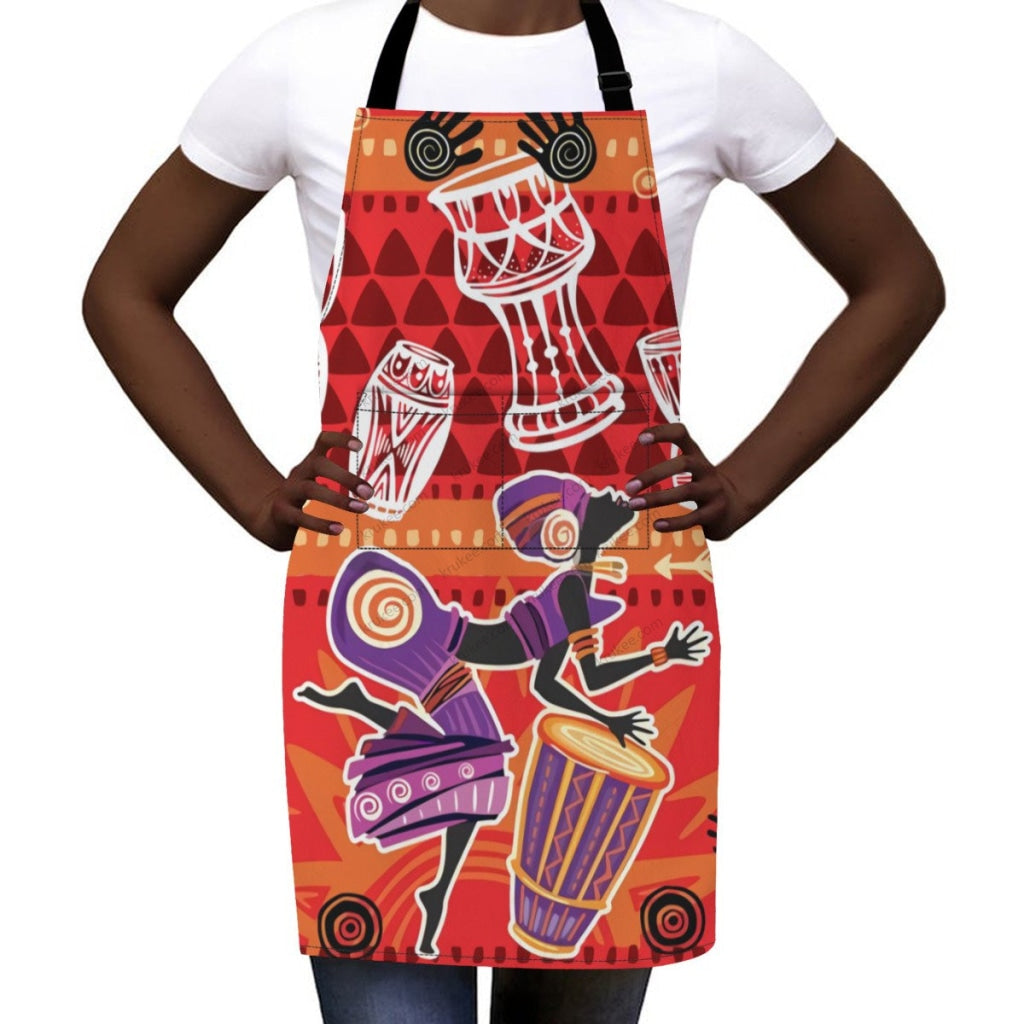 African Culture Art Print Apron