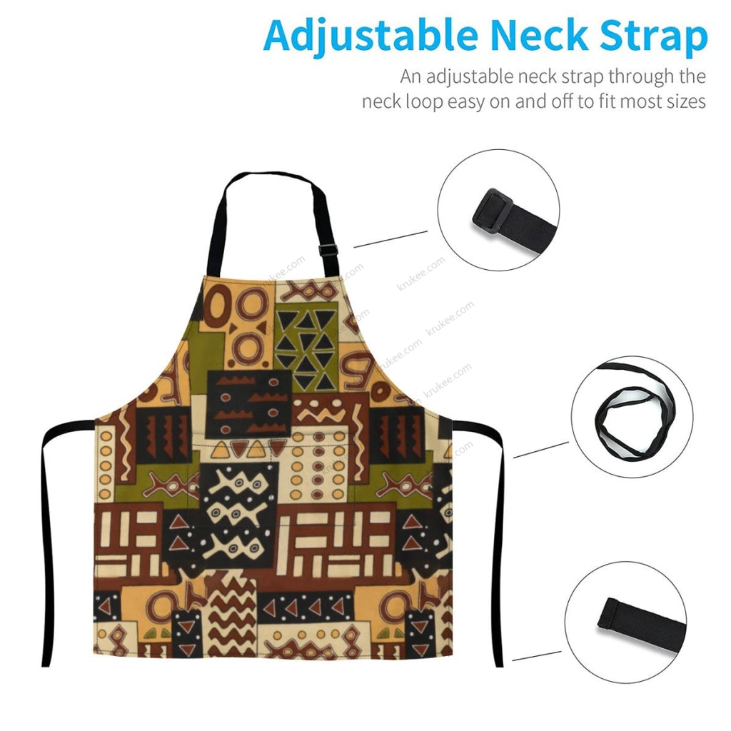 African Culture Art Print Apron