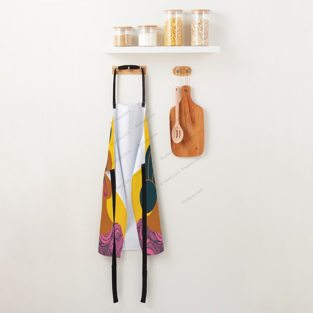 African Culture Art Print Apron