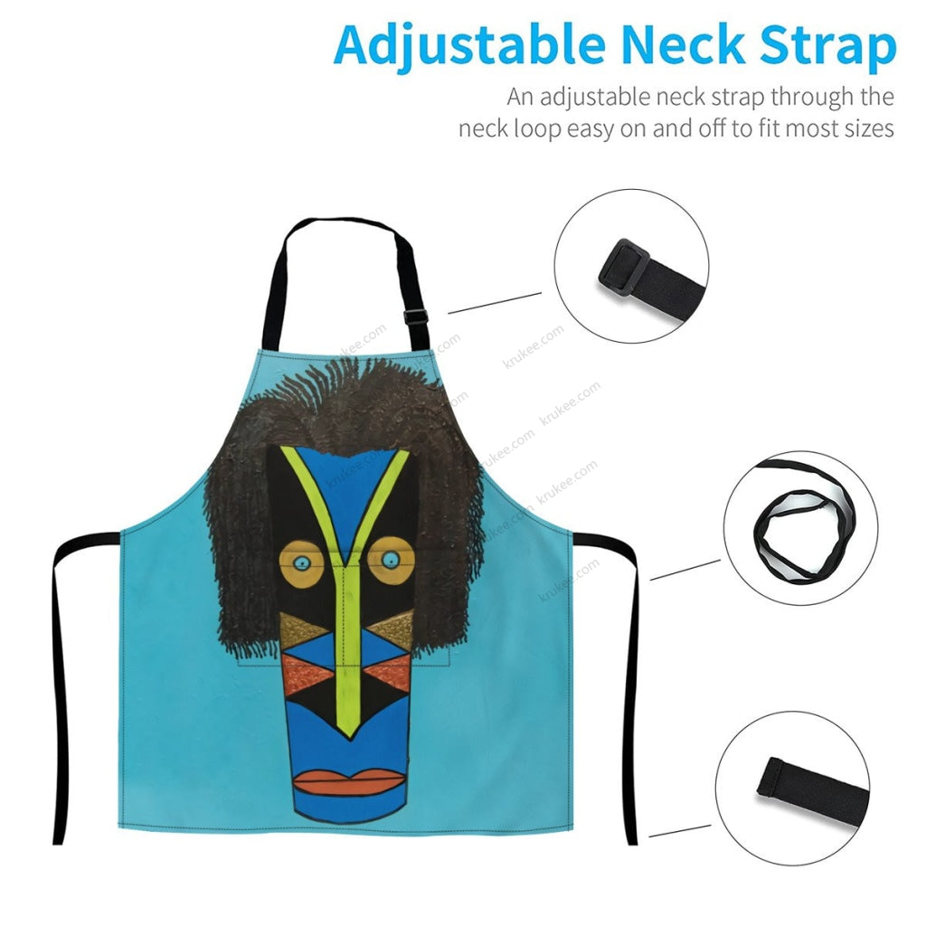 African Culture Art Print Apron