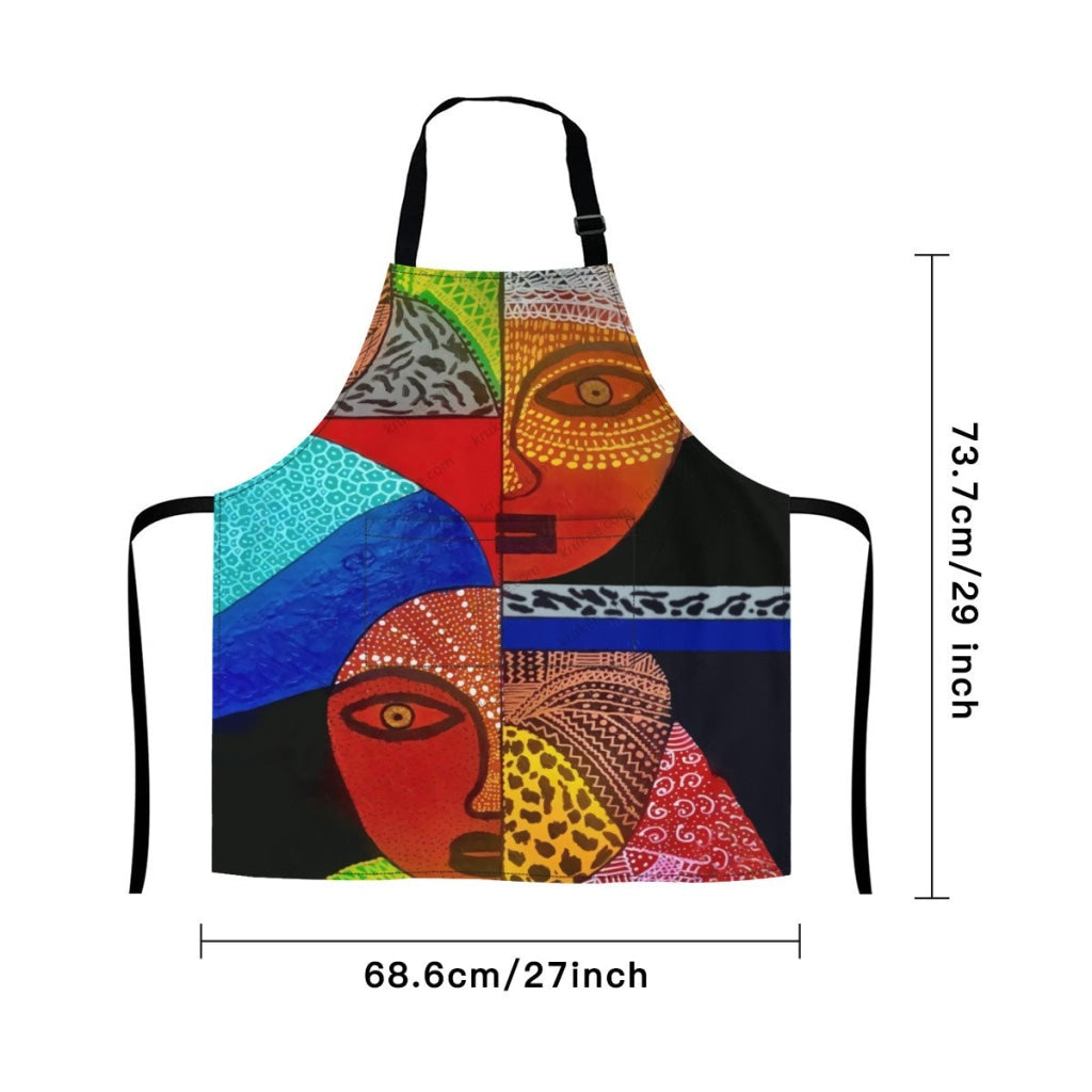 African Culture Art Print Apron