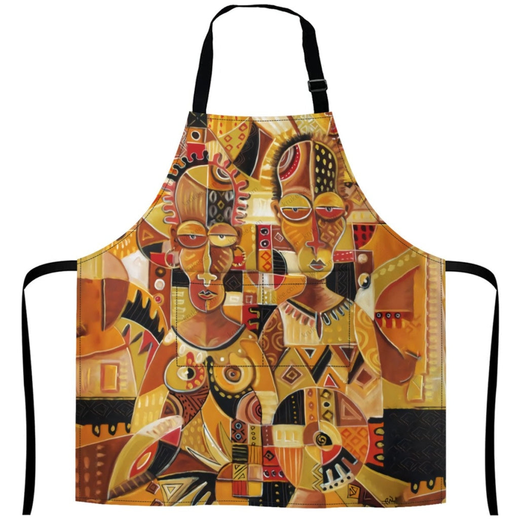 African Culture Art Print Apron