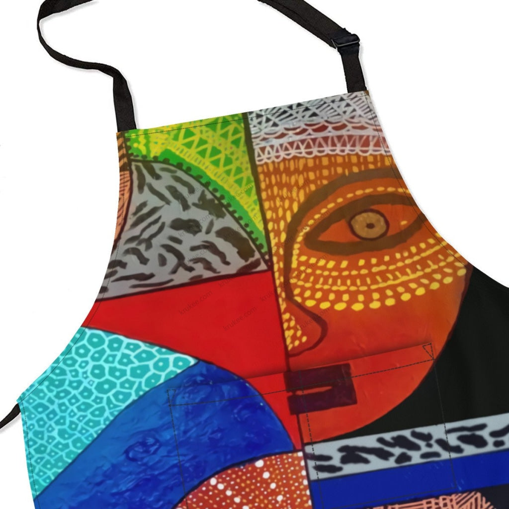 African Culture Art Print Apron