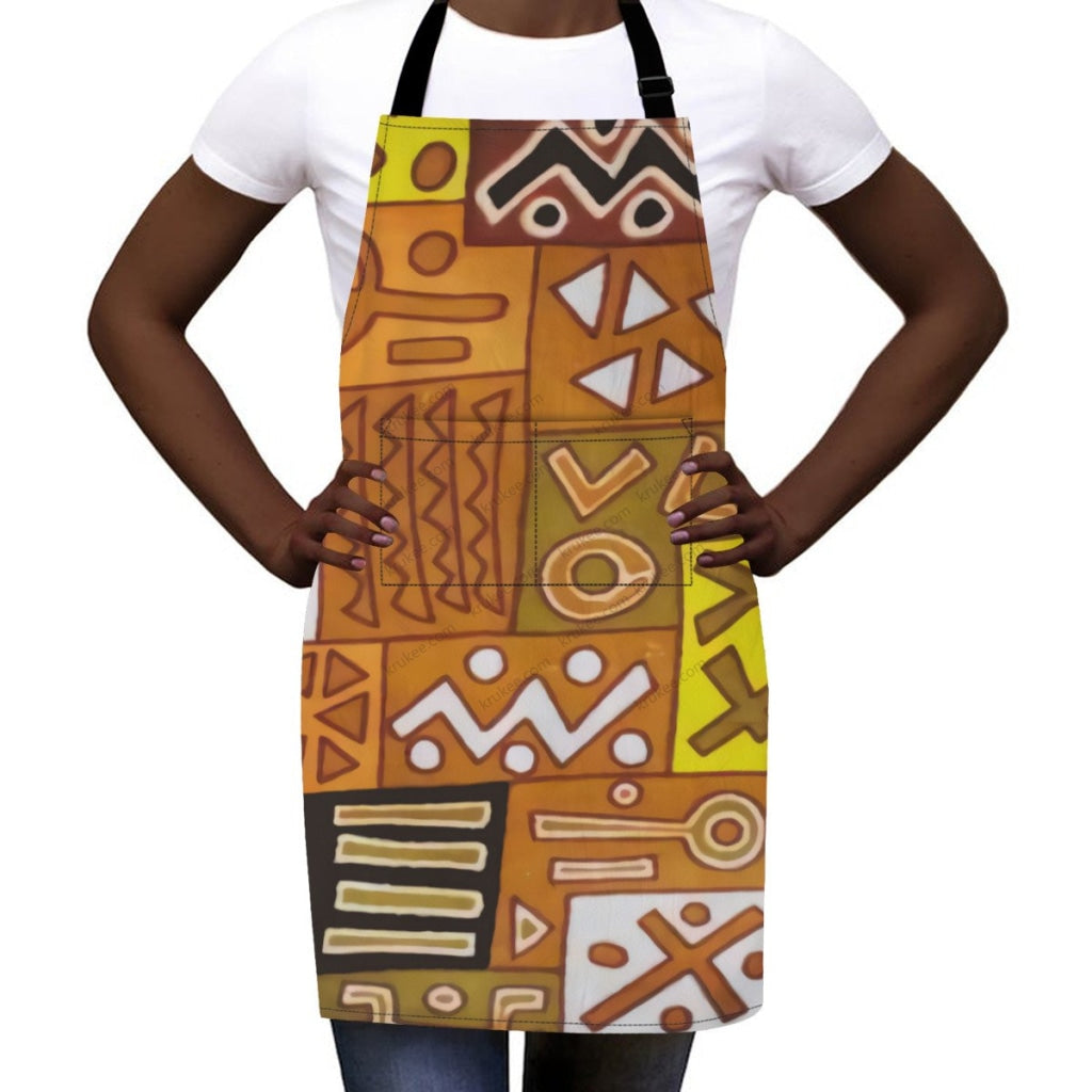 African Culture Art Print Apron