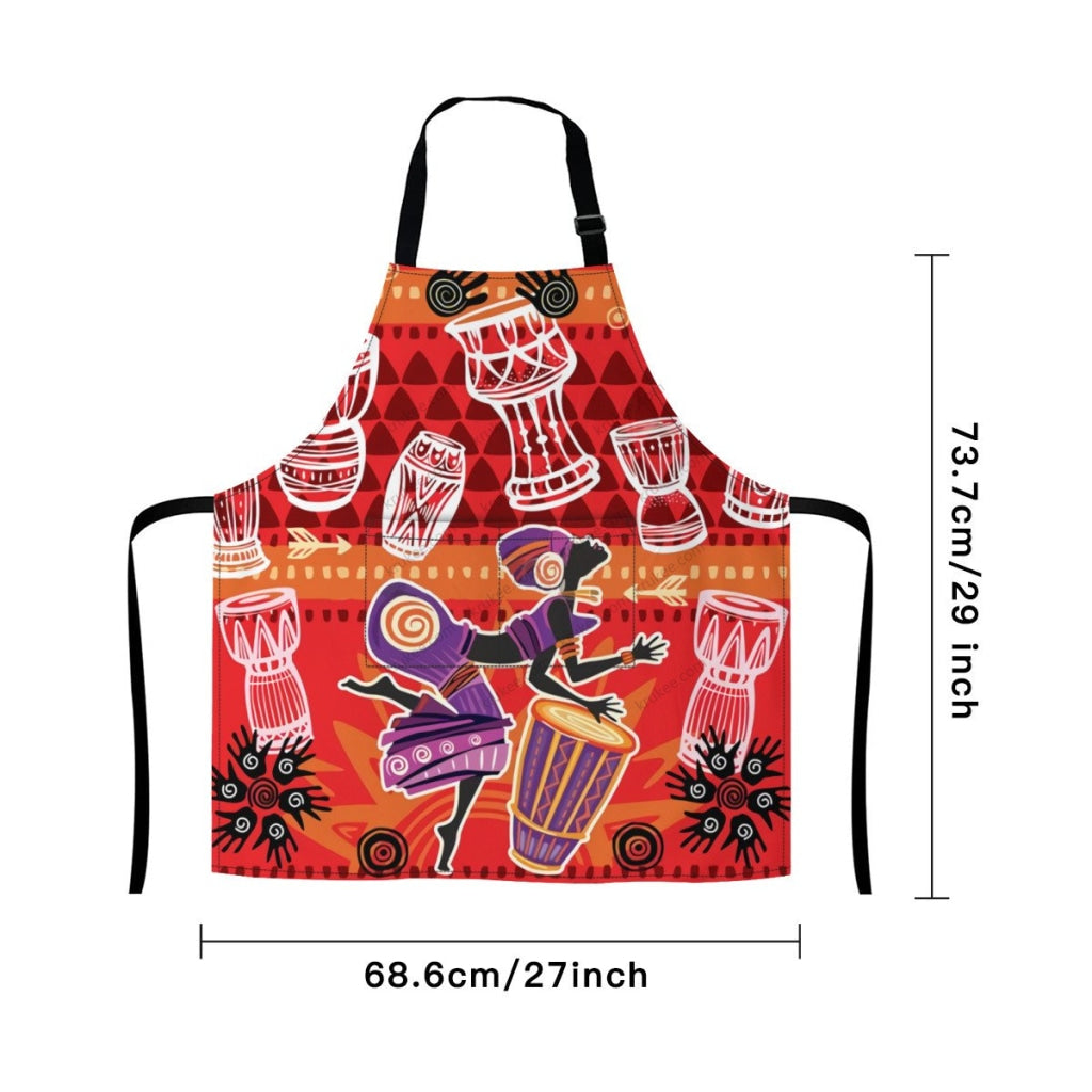 African Culture Art Print Apron