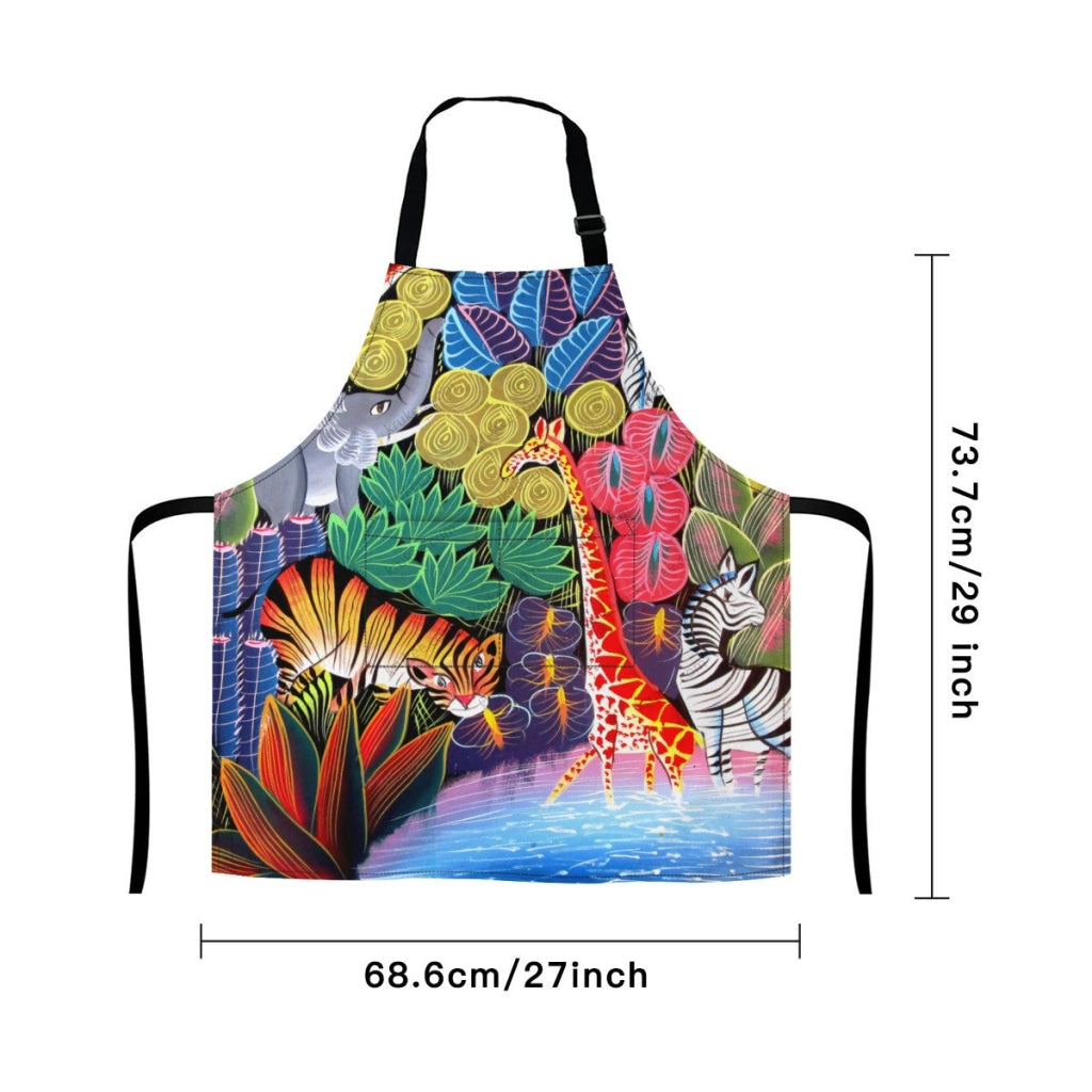 African Culture Art Print Apron