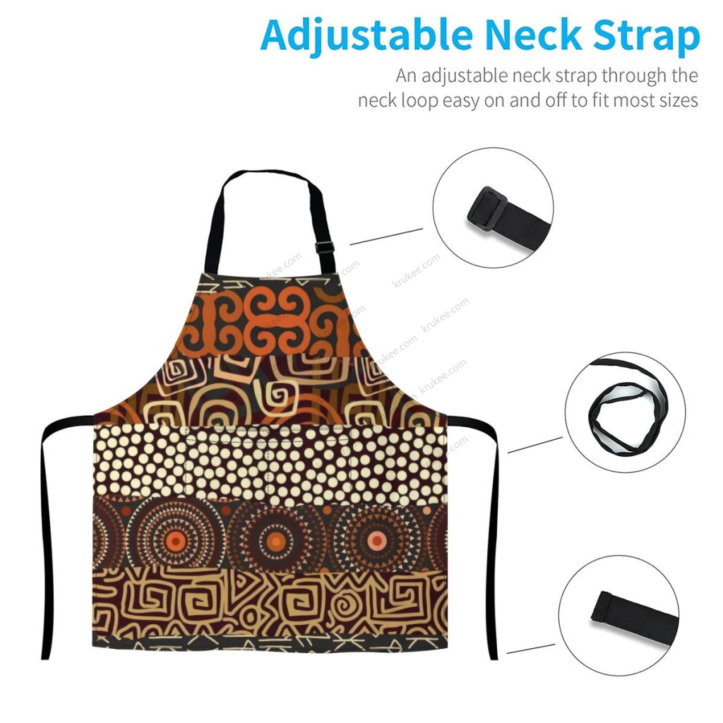 African Culture Art Print Apron
