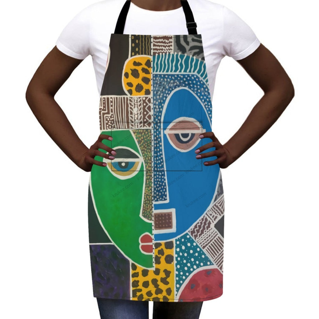 African Culture Art Print Apron