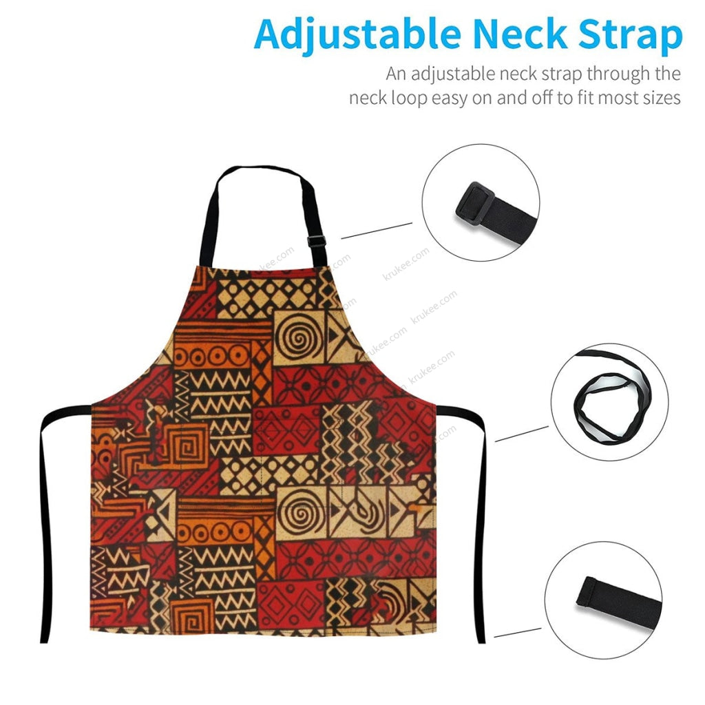 African Culture Art Print Apron