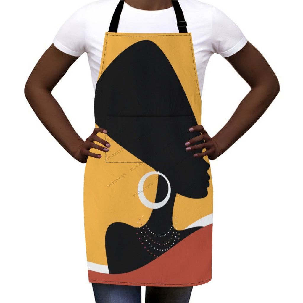 African Culture Art Print Apron