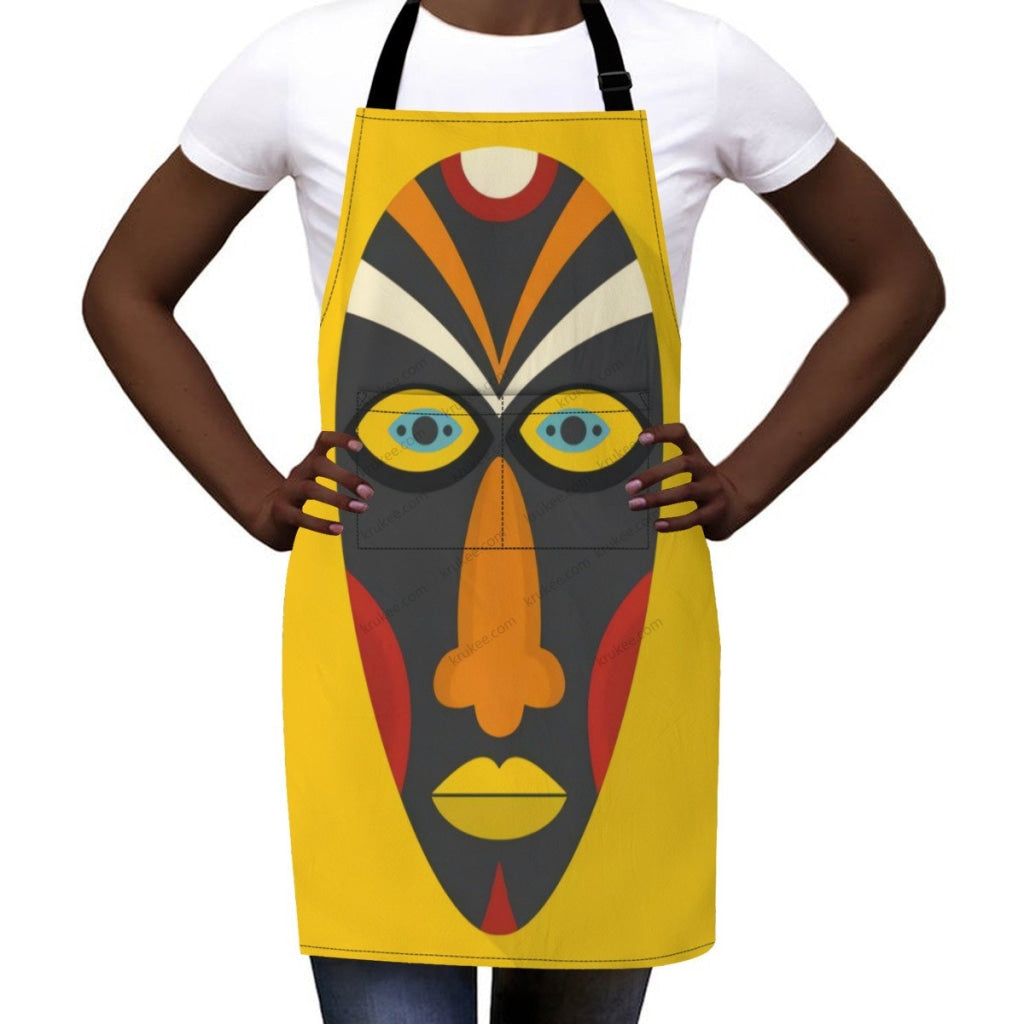 African Culture Art Print Apron