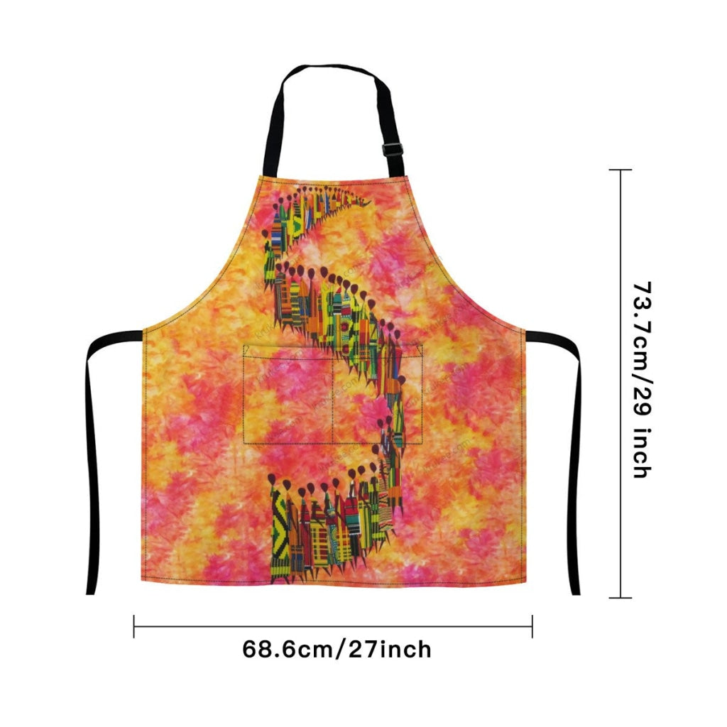 African Culture Art Print Apron