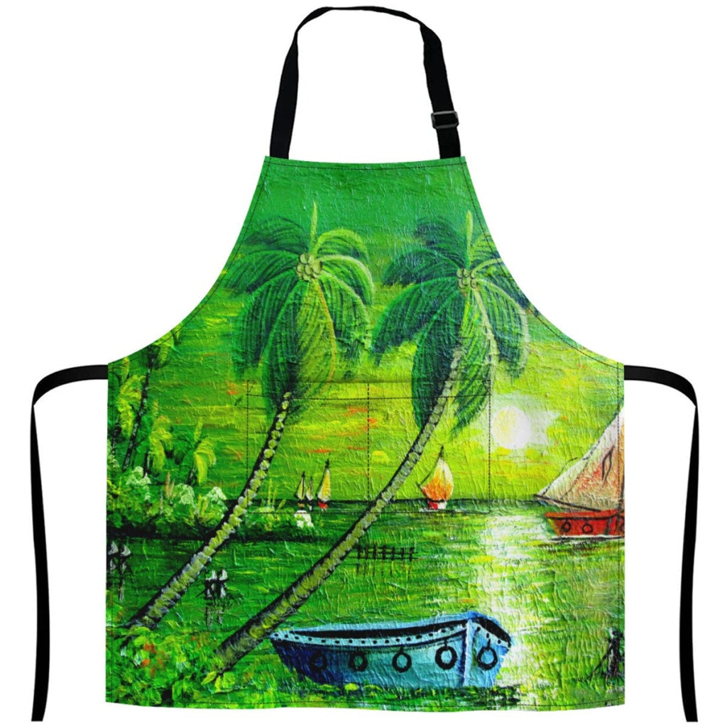 African Culture Art Print Apron