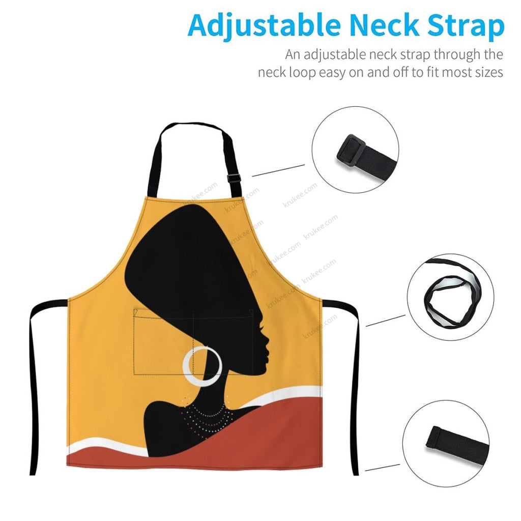 African Culture Art Print Apron
